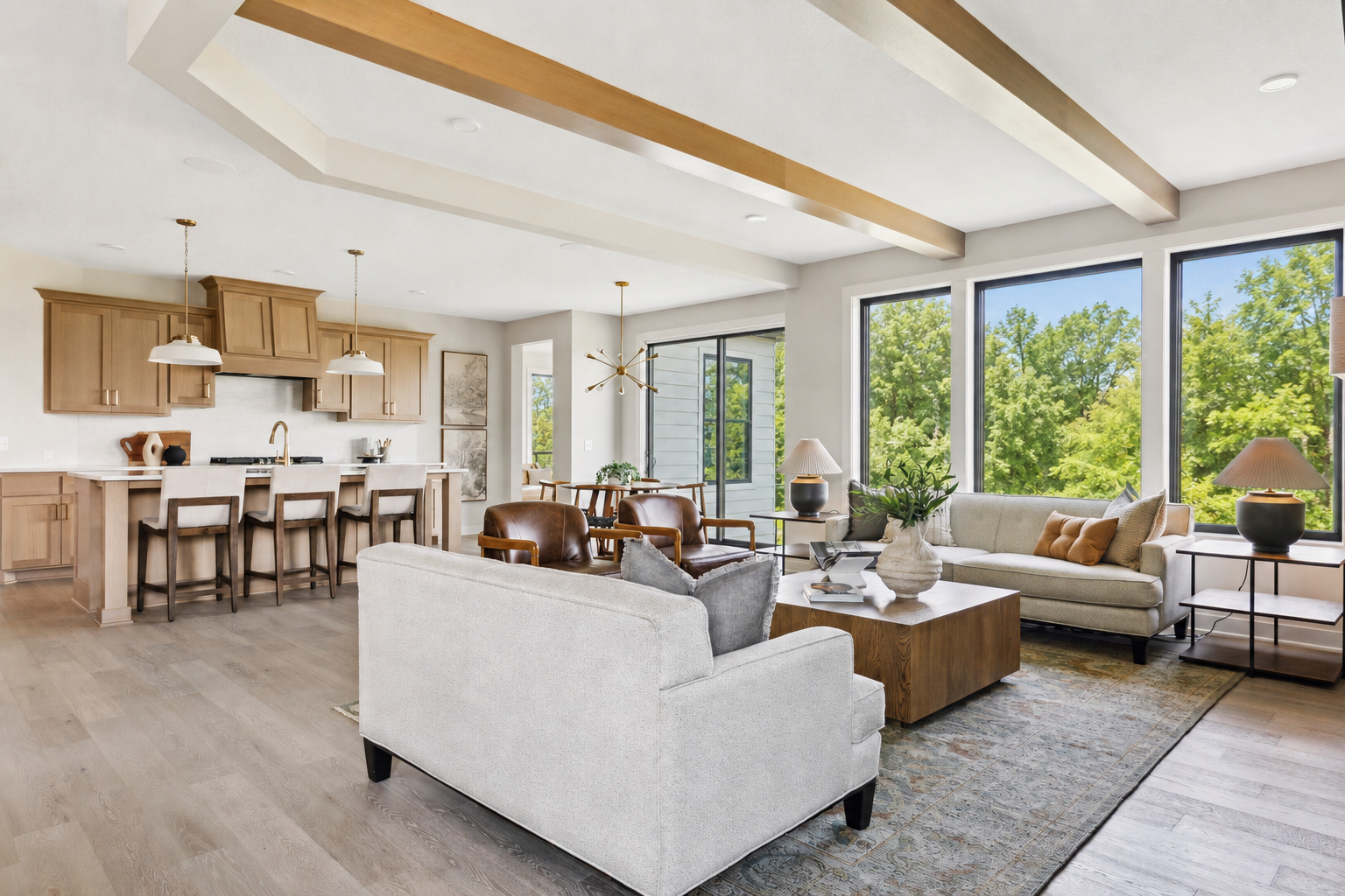 Photo of model home not all options may be included