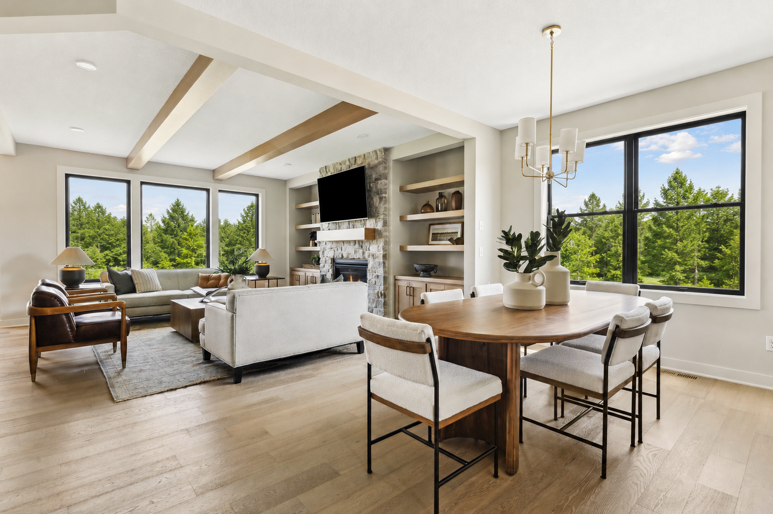 Photo of model home not all options may be included