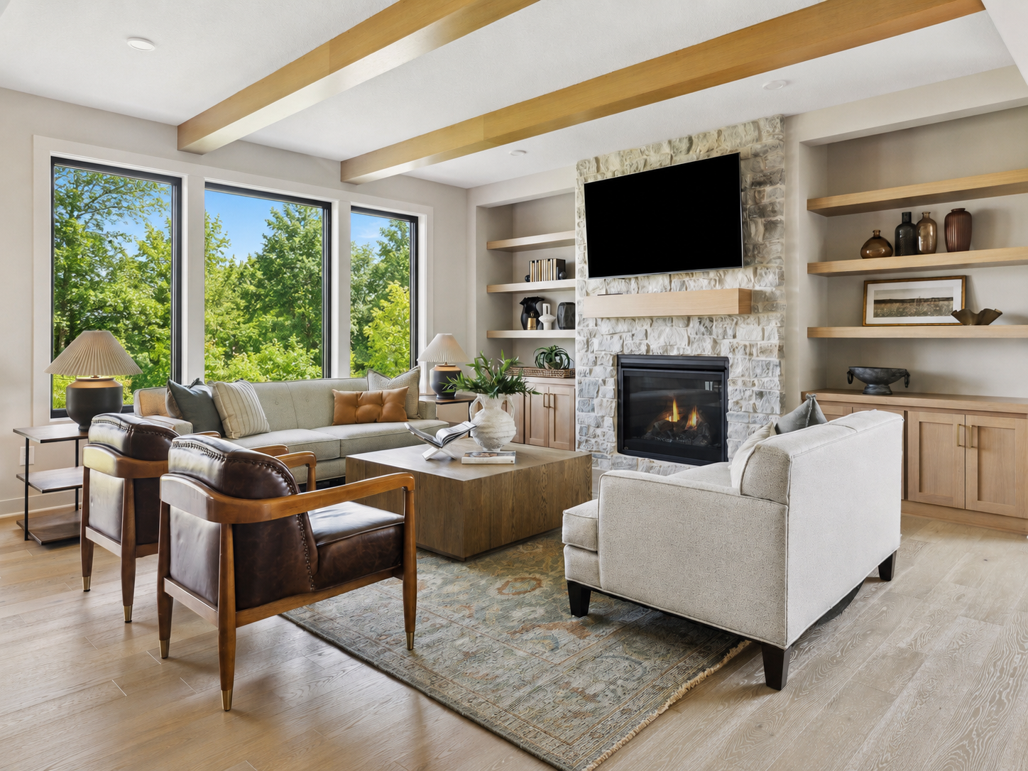 Photo of model home not all options may be included