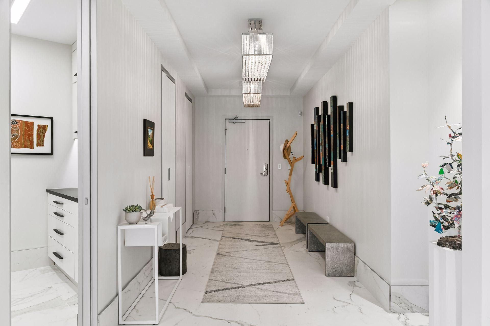 Plenty of closet space off the entryway