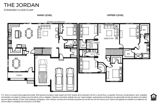 Jordan floor plan rendering