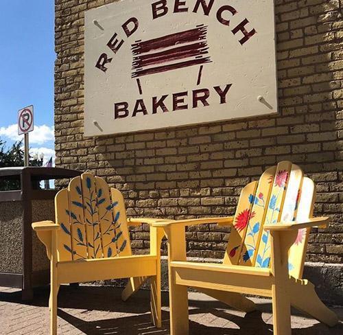 Red Bench Bakery in downtown Chaska. Try the peanut butter cookie, you won't be disappointed!