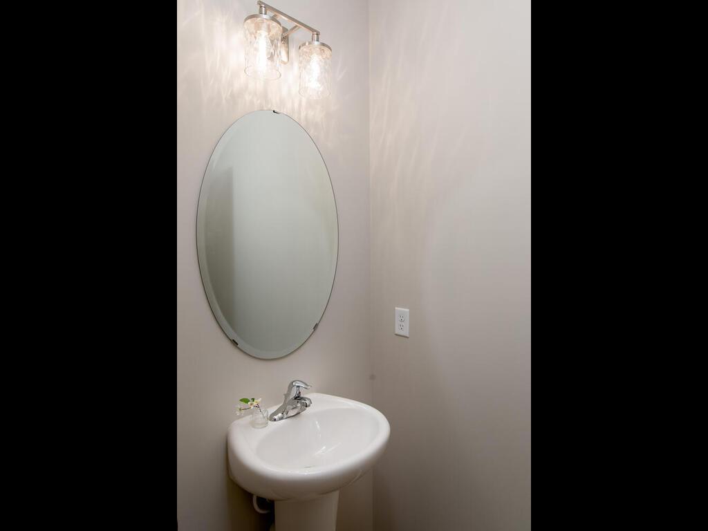 1/2 bath on main floor
