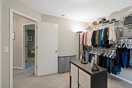 2nd upper level bedroom being used as a closet, 3 Bedrooms on 1 level