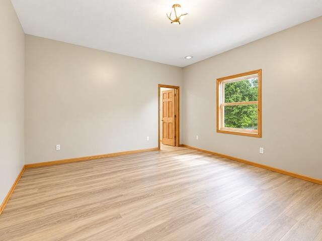 Main Floor Primary bedroom w/ en suite