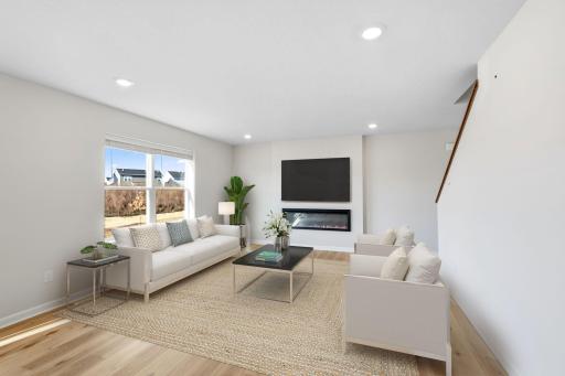 Family Room (Photo of similar home - Colors and selections will vary)