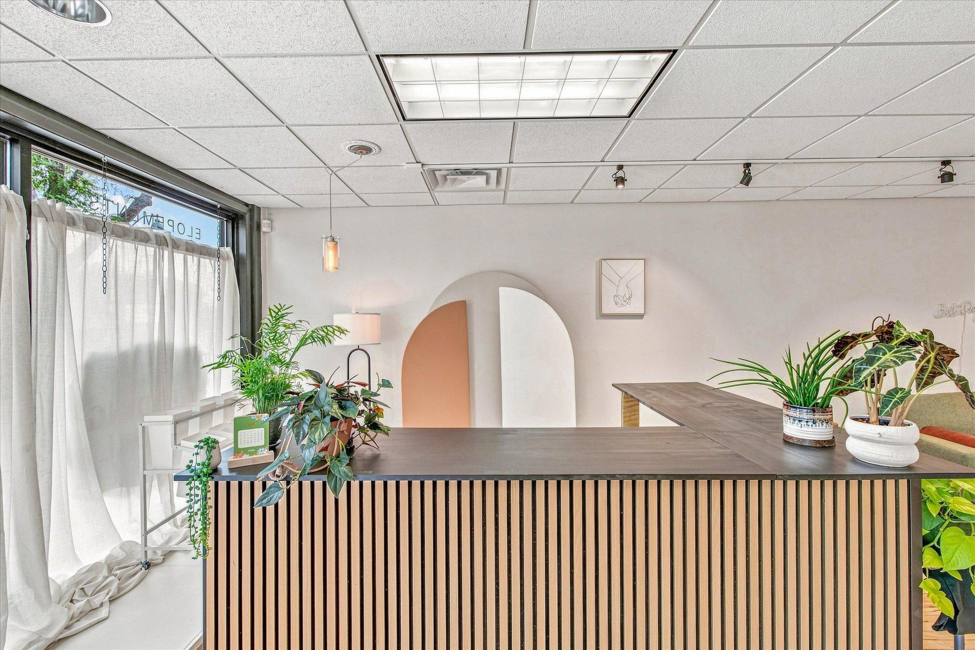 111 Reception area