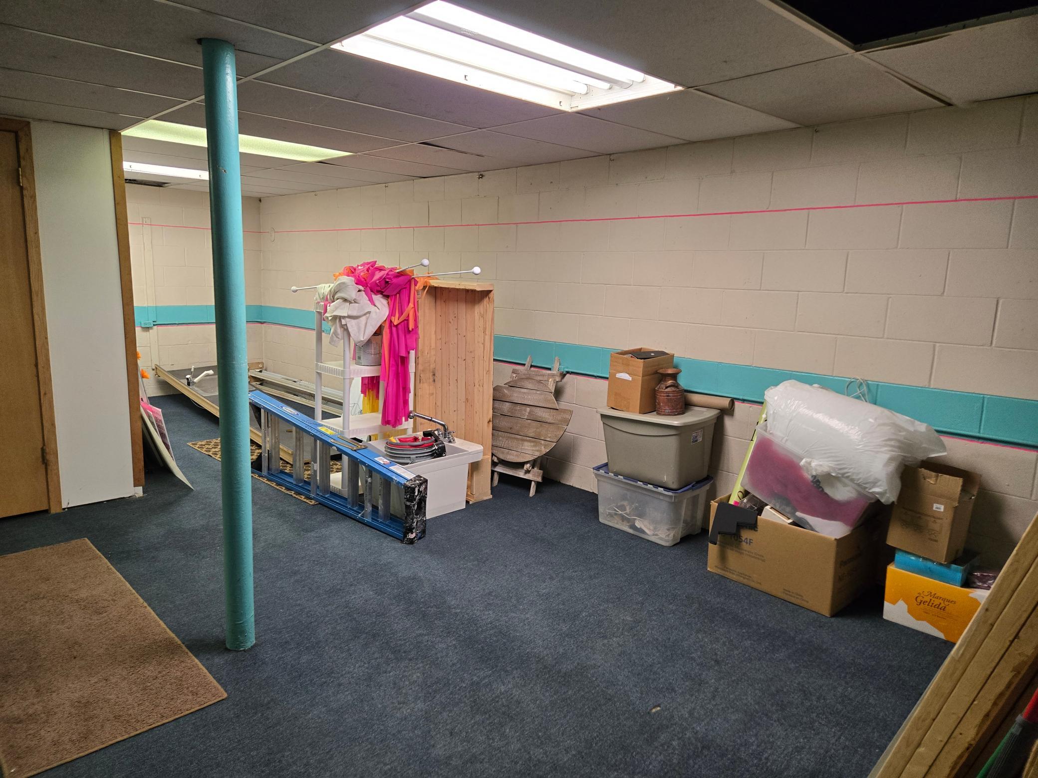 Basement back area has 2 rooms