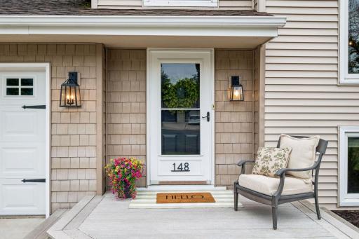 Charming front porch to greet your guest.