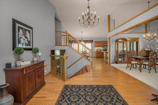 Large lovely foyer.