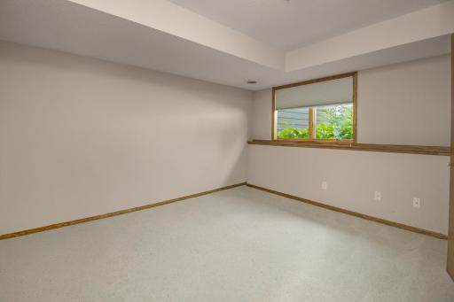 Lower-level bedroom.