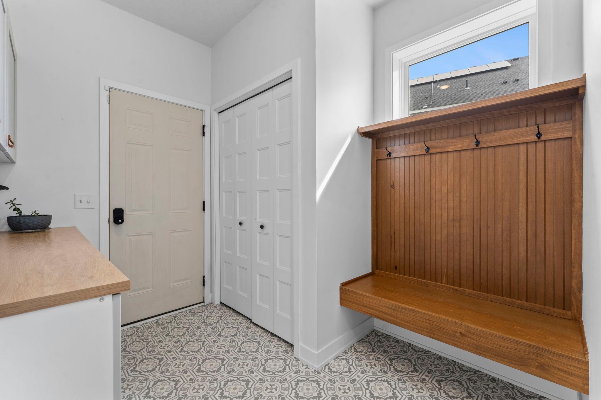 Mudroom W/Bench