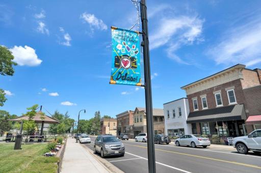 You can feel the history of an old river town as you make your way through the fun collection of shops and eateries in downtown.