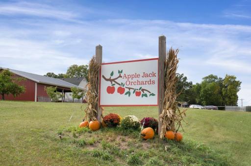 Apple Jack Orchards is just a few minutes away and has so many things to offer for those of all ages. Adults can enjoy the U-Pick Fields, gift shop and bakery, while kids enjoy the farm fun, the ropes course and the mega slide!