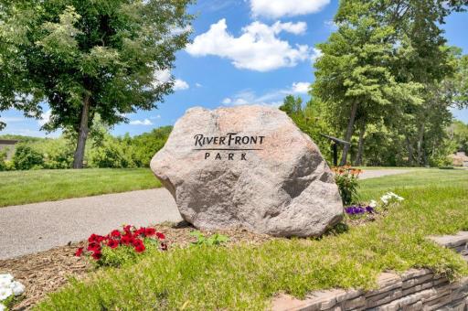 Another beautiful day at nearby River Front Park! Enjoy a walk along the scenic Crow River in the heart of downtown Delano.