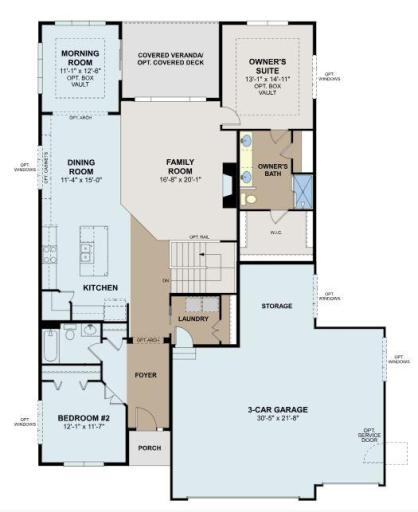 Looking for a home with an open concept design, this home delivers, designed to optimize living and entertaining spaces. (artist rendering)