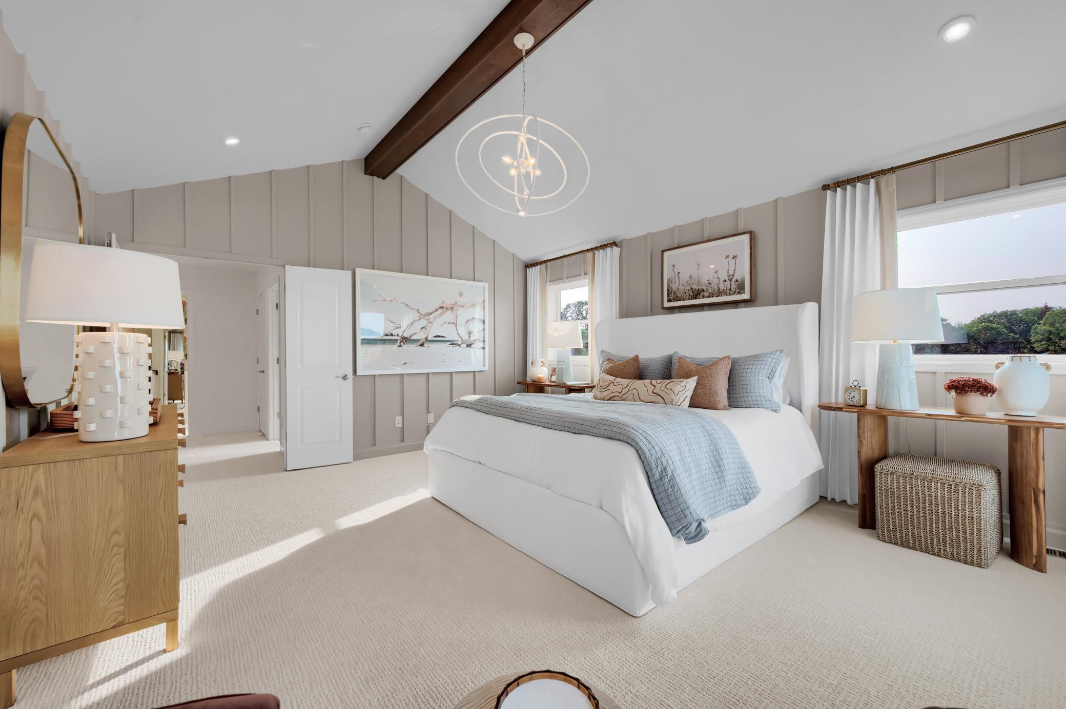 Another view of the stunning owner's suite. (model photo)