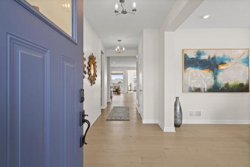 From your fist step into this home you can really feel the thoughtful detail and elegance in every detail. (model photo)