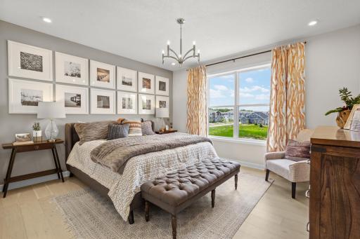 The flex room with closet is perfect for a main floor bedroom. (model photo)