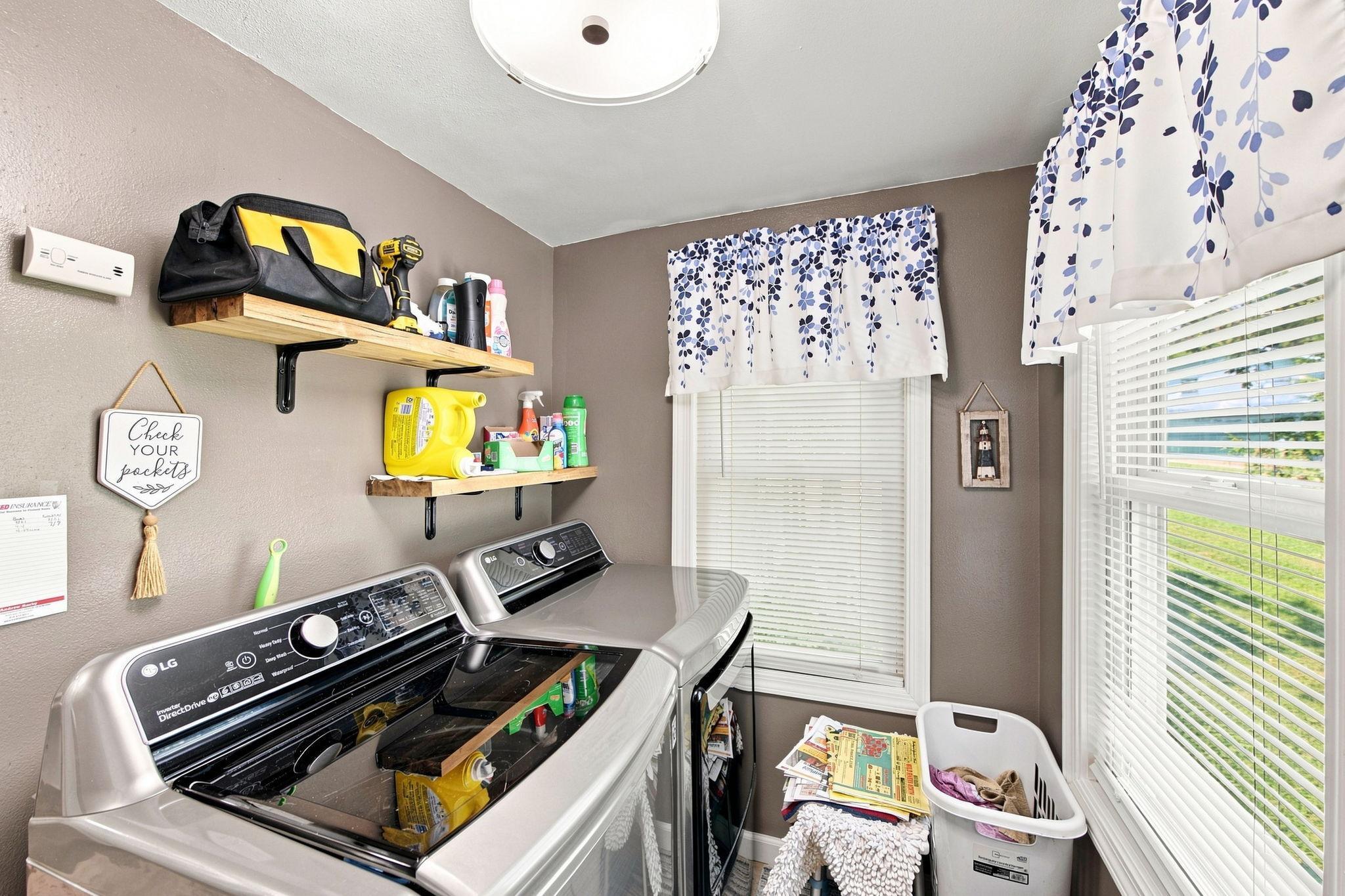laundry main level