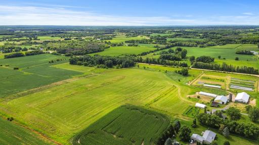 Looking SE towards the St. Croix River & Taylor's Falls