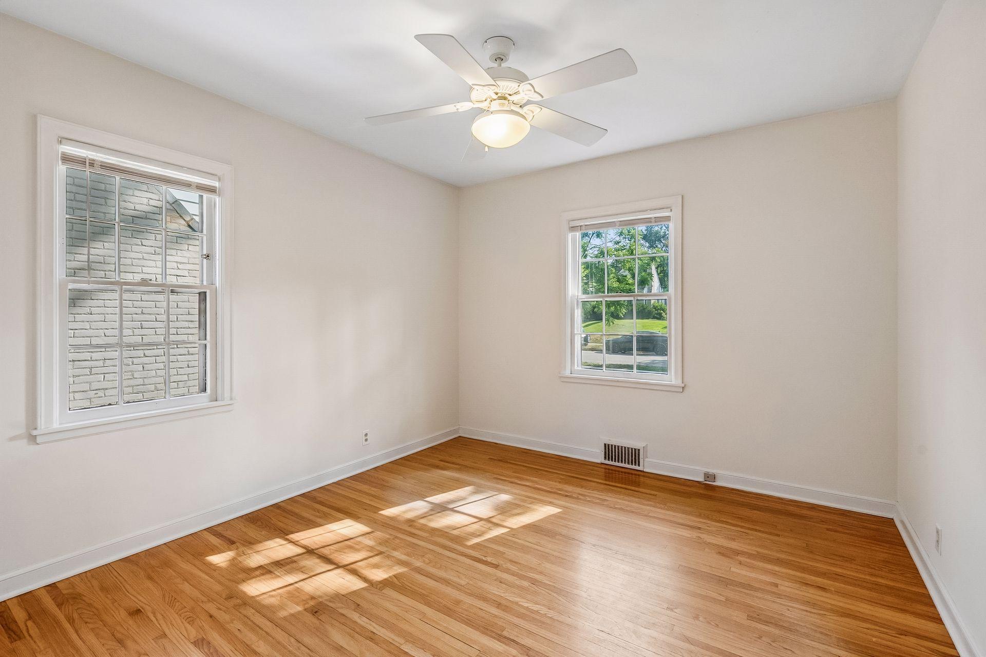 Main level front bedroom.
