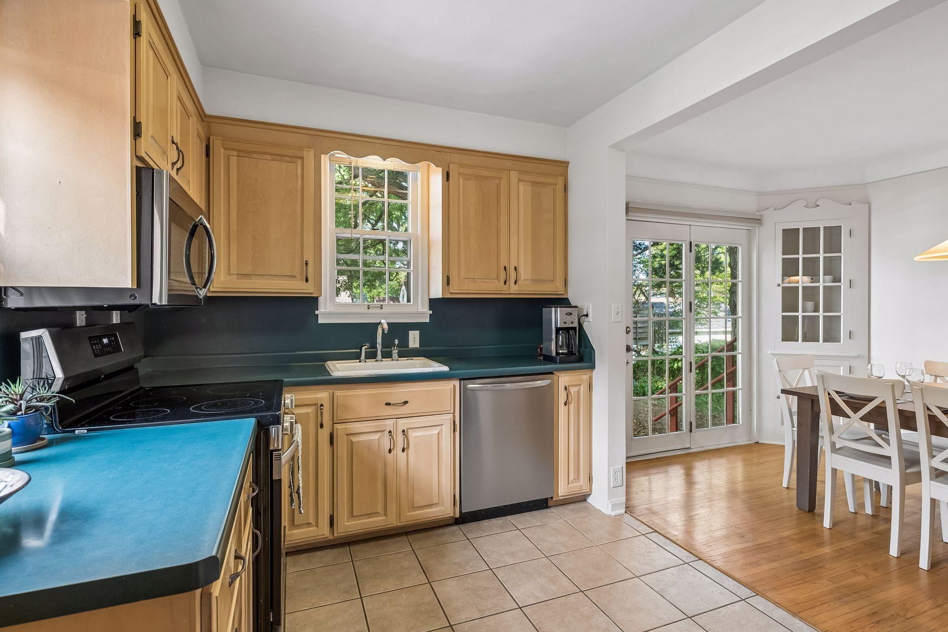 Smart, efficient and open kitchen.