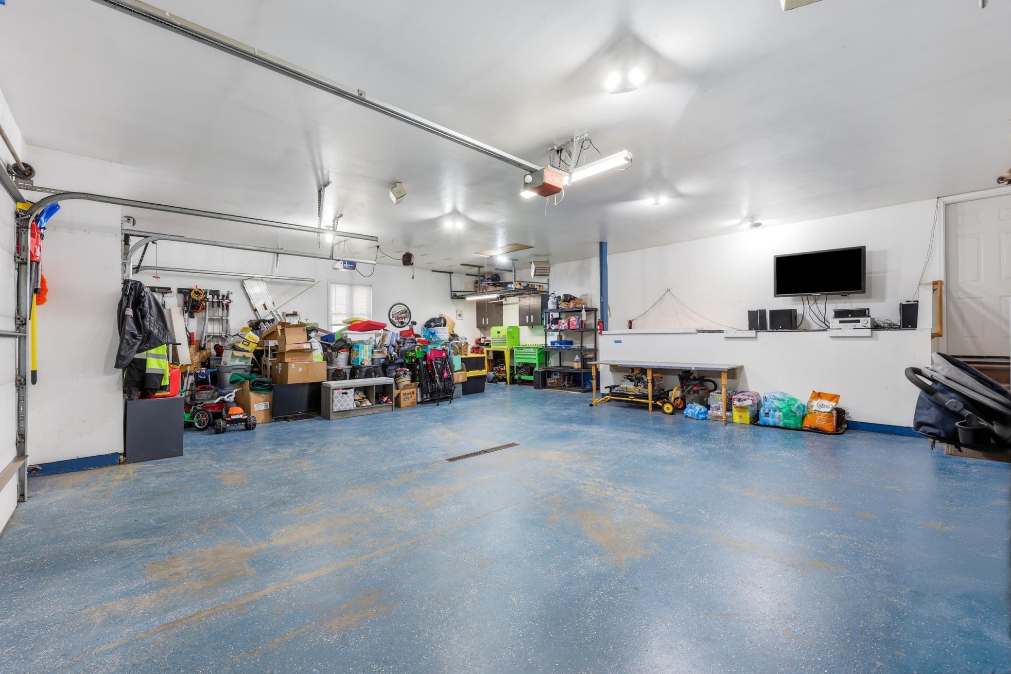 Finished Garage