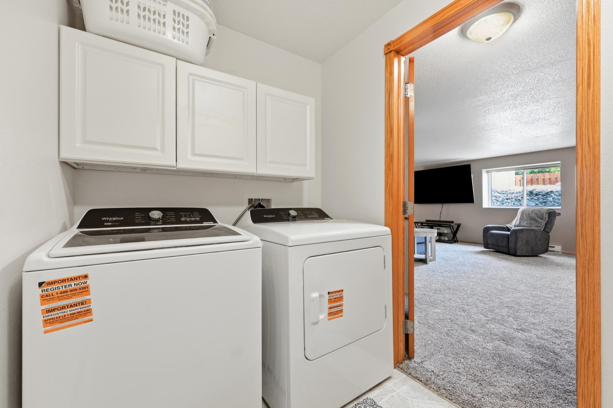 Basement Laundry Room
