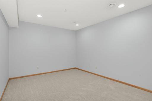 Lower level extra finished multi-purpose room