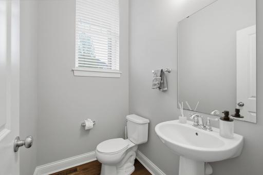Main-level half bath