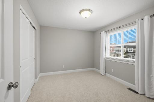 Third bedroom with generous closet