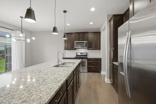 Stainless appliances and gas range