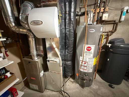 All new HVAVC (2021), water softener and whole house water purification system. (2023).