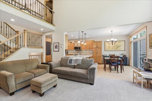 Open main-floor concept.