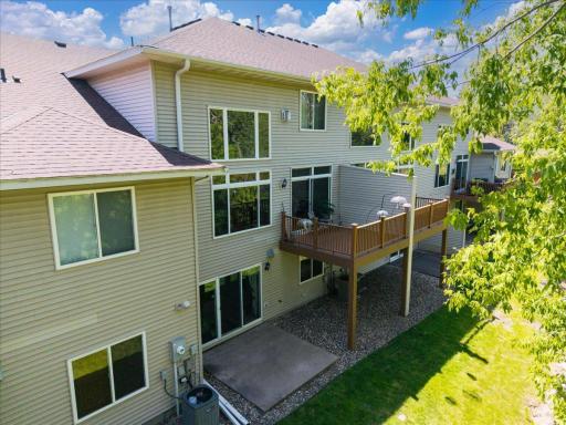 Walk-out basement, patio, deck.