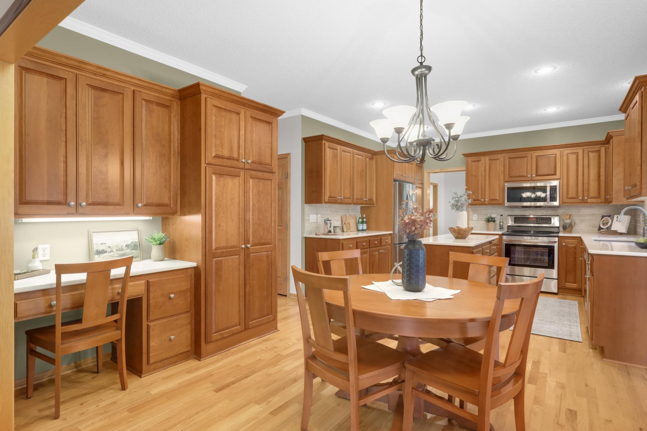 Large informal dining room