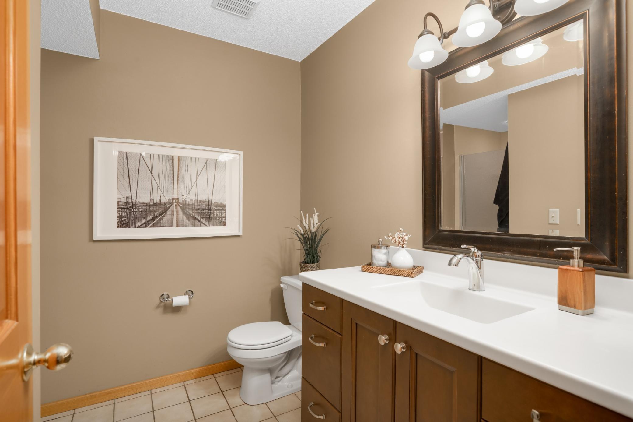 Update 3/4 lower level bath