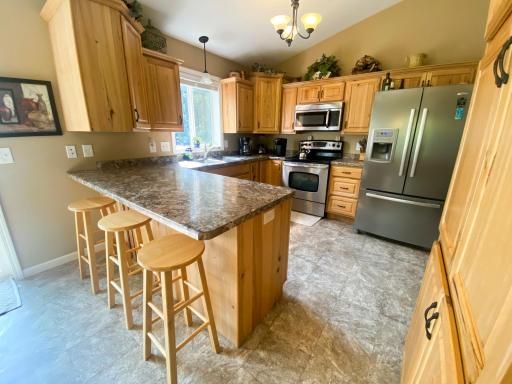 Kitchen With Updated Appliances