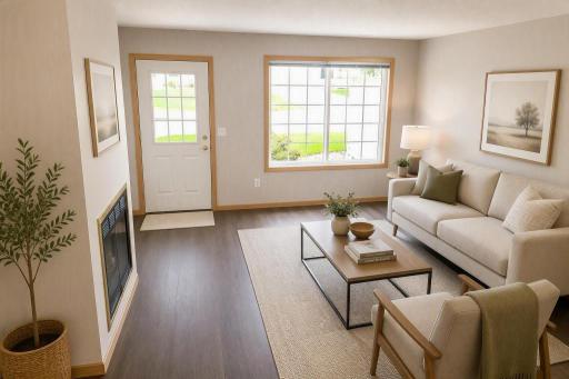 Living Room [Virtually Staged]