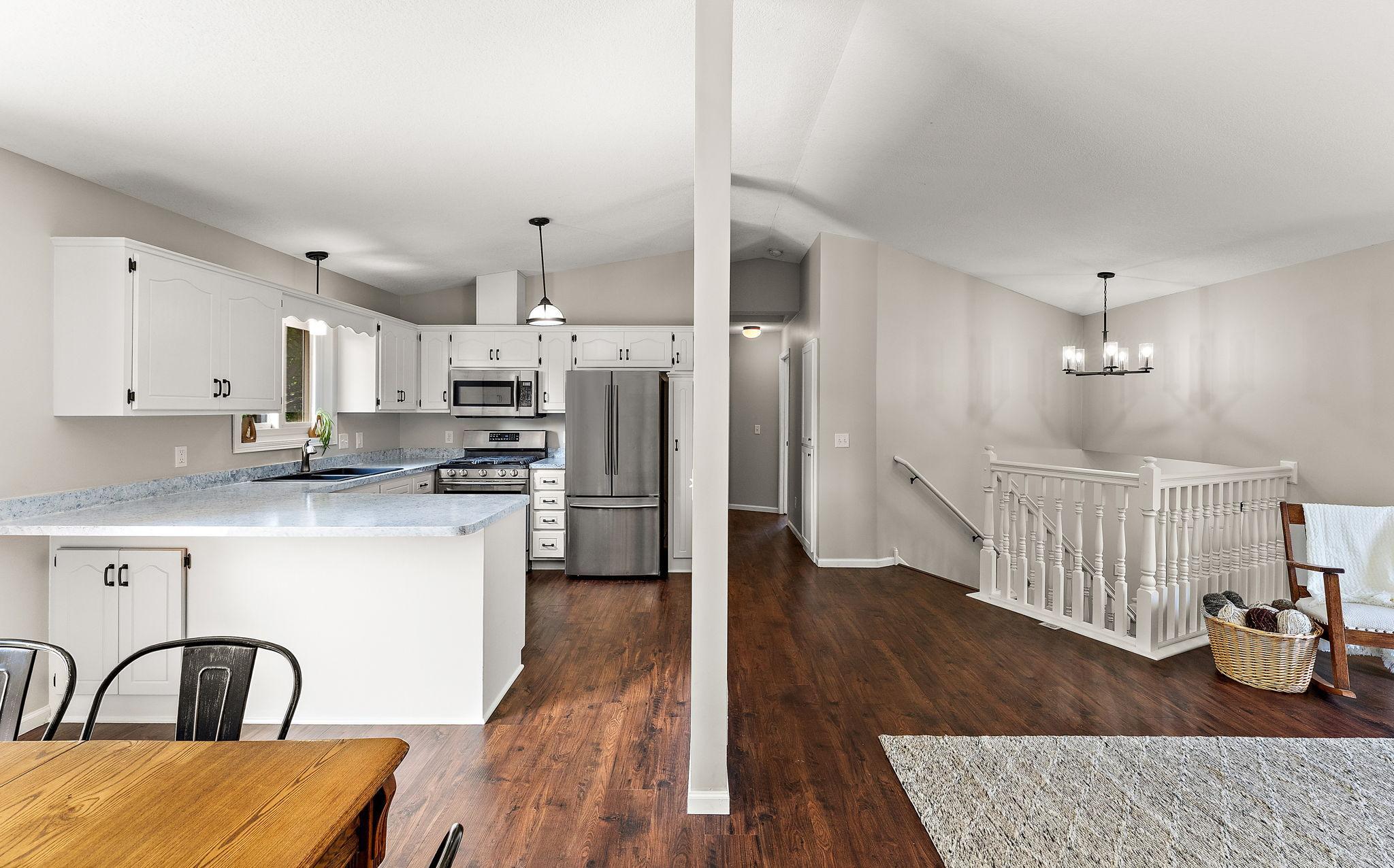 Dining/Kitchen/Living