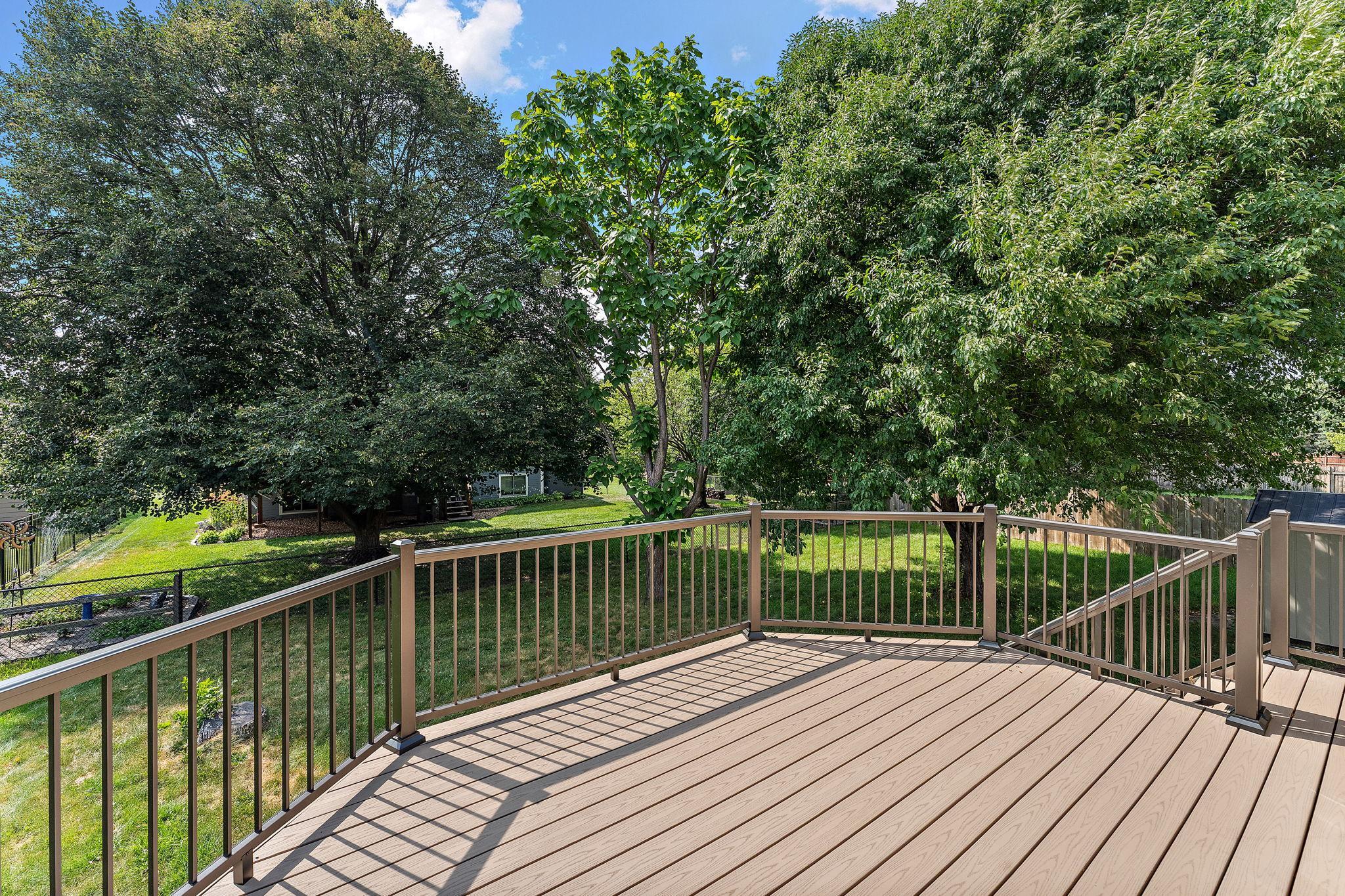 Walkout to Deck from Dining Room