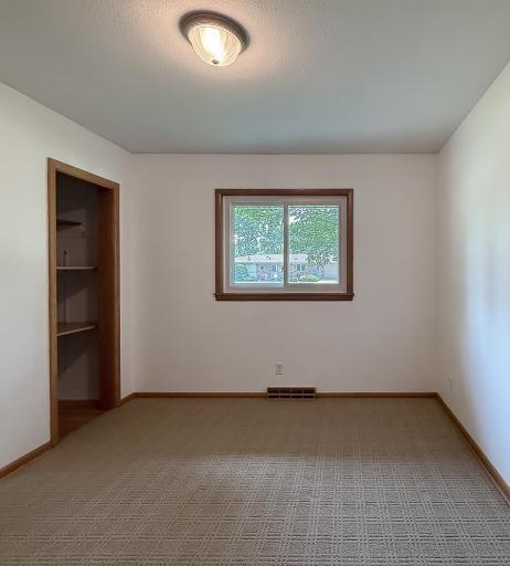 Bedroom #3 has two closets