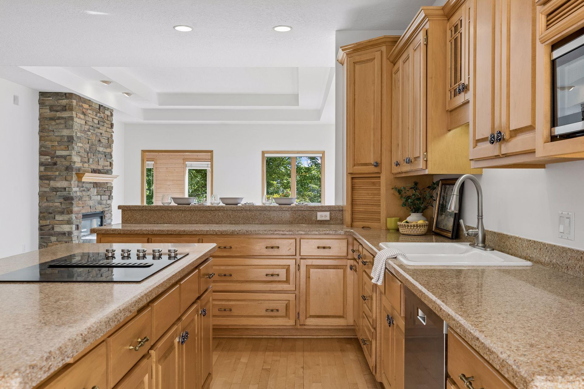 Kitchen with Farm Sink