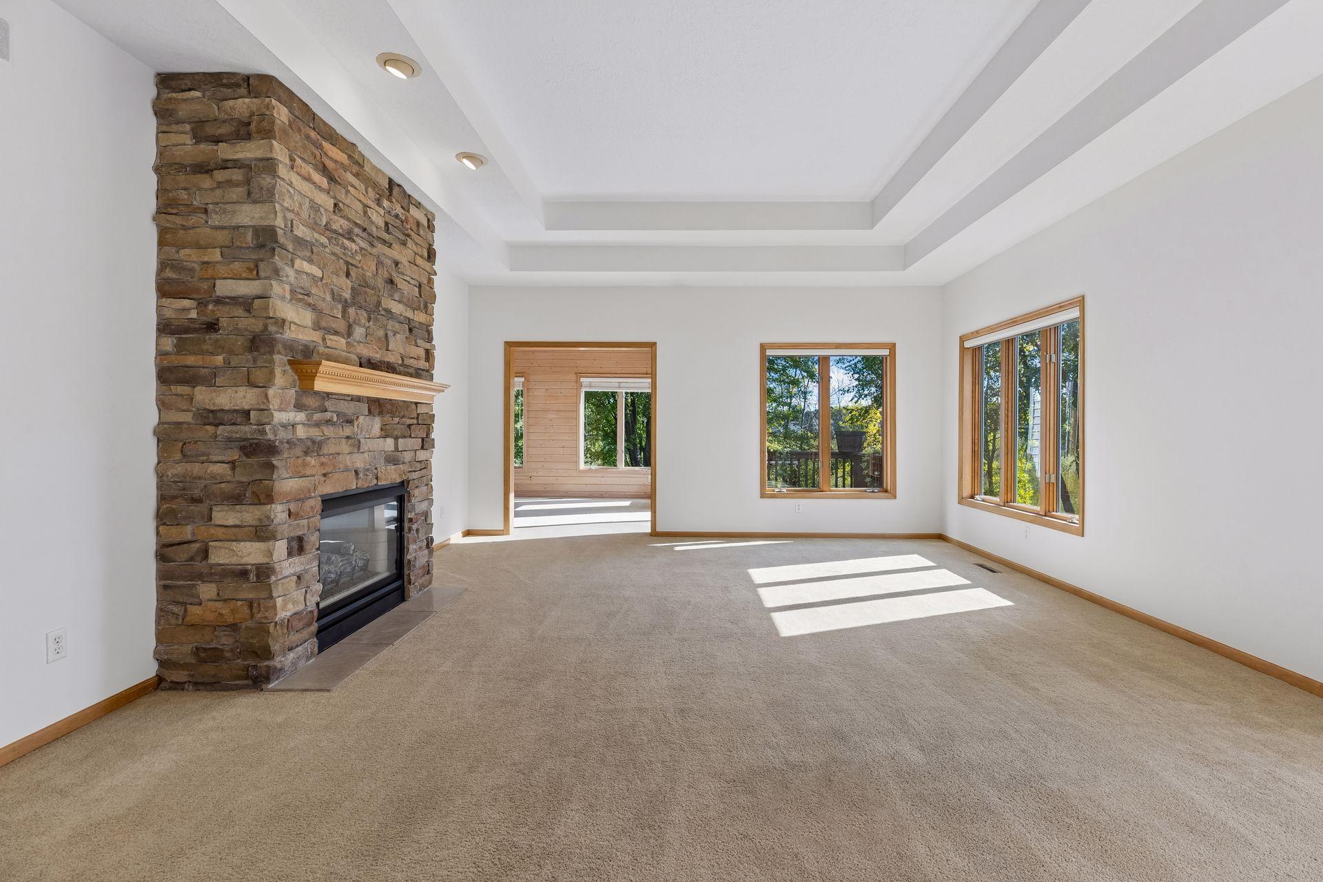Living Room into Sunroom