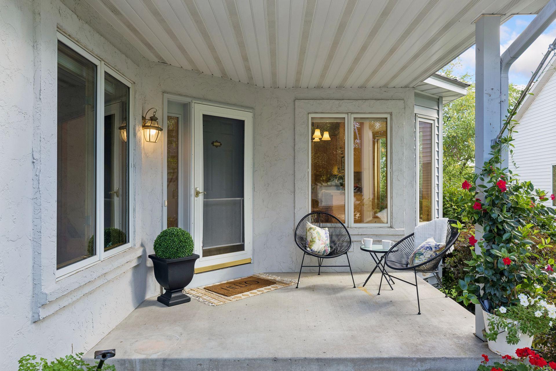 Front Patio Seating