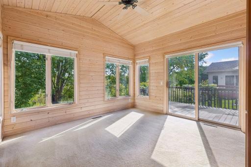 Sunroom with South and Western Facing - Lots of Sunlight