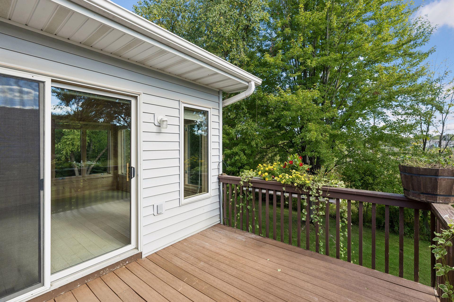 Sliding Glass Door onto Patio