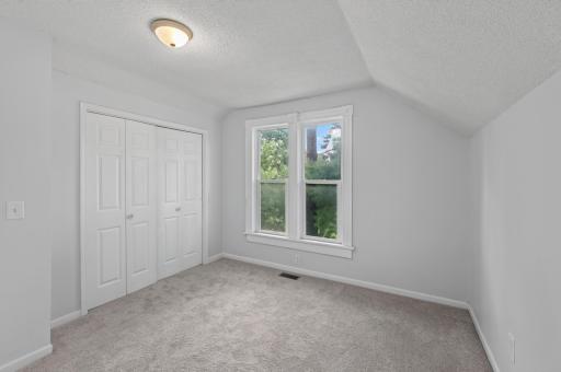 One of 3 upper level bedrooms