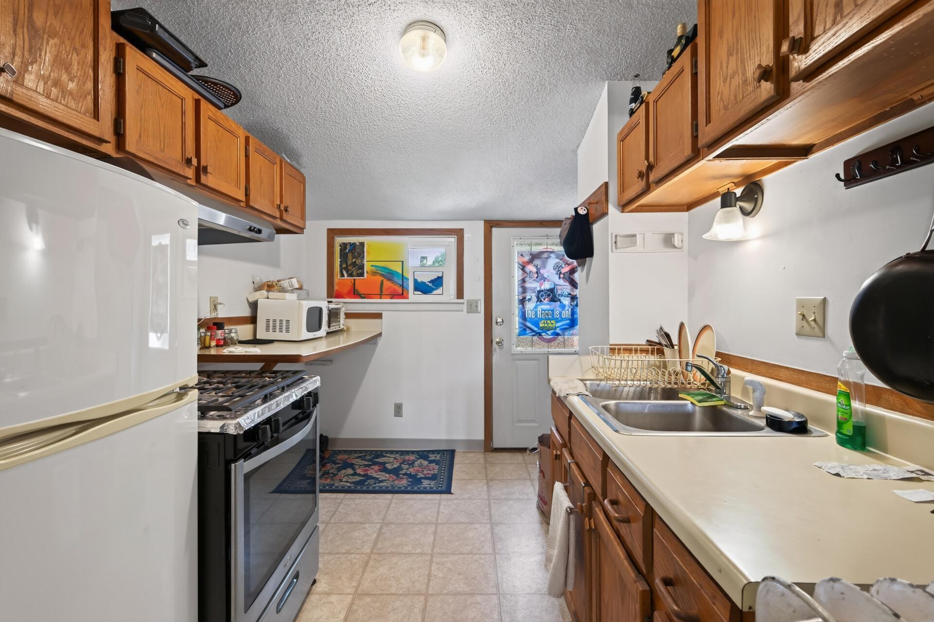 Upper Level Entry and Kitchen